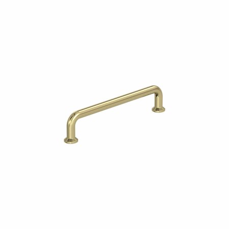 AMEROCK Factor 5-1/16 inch 128mm Center-to-Center Golden Champagne Cabinet Pull BP36782BBZ